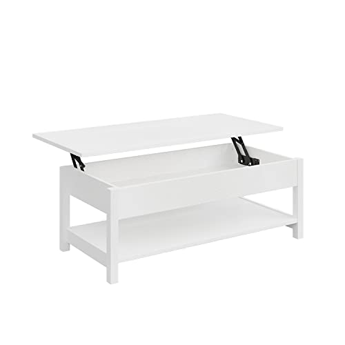 Panana Lift Top Coffee Table with Hidden Compartment