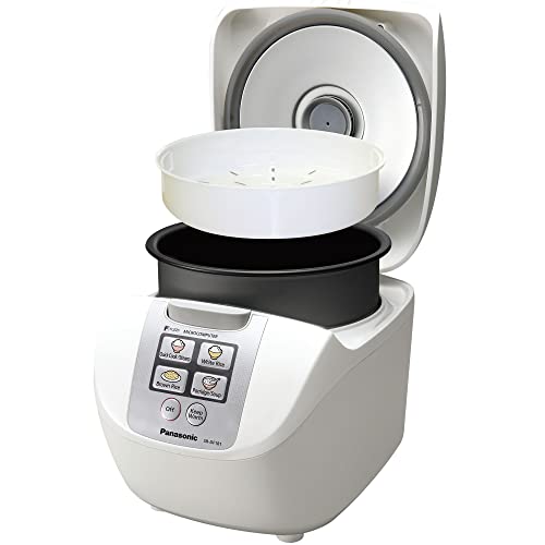 Panasonic Fuzzy Logic Rice Cooker - 10 Cup, 1.8L - SR-DF181 (White)