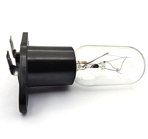 Panasonic Microwave Lamp Light Bulb and Socket Assembly