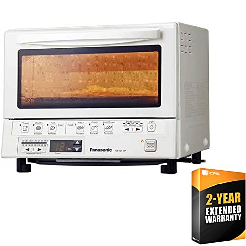 Panasonic FlashXpress Toaster Oven White with 2 Year CPS Protection