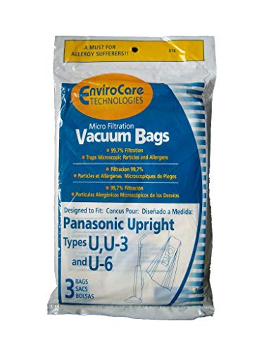 Panasonic Upright Vacuum Cleaner Bags