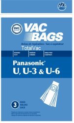 Panasonic Vacuum Cleaner Bags - 3 Bags