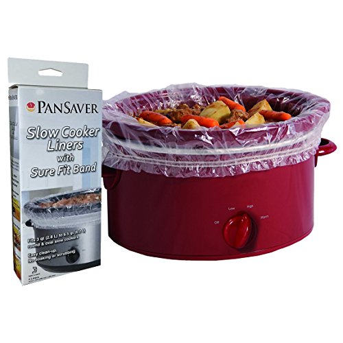 PanSaver Disposable Slow Cooker Liners - Pack of 12
