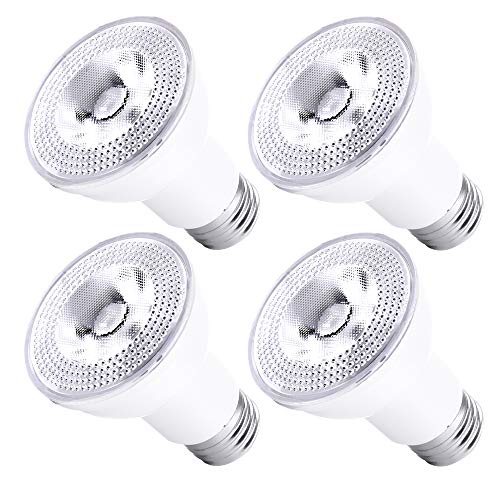 LumStory 3000K Warm White Dimmable Flood 7W LED Bulbs 4-Pack