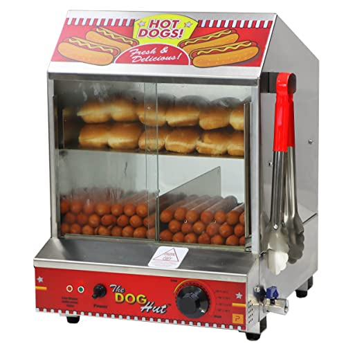 Paragon Dog Hut Hot Dog Steamer