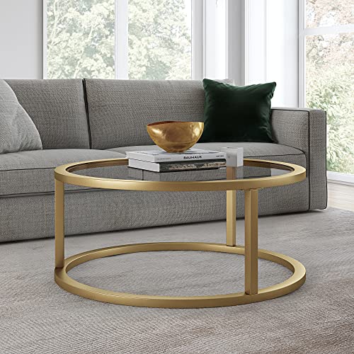 Parker Brass Coffee Table