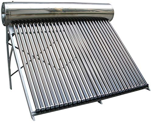 Passive Duda Solar Water Heater with Attached Pressurized Tank
