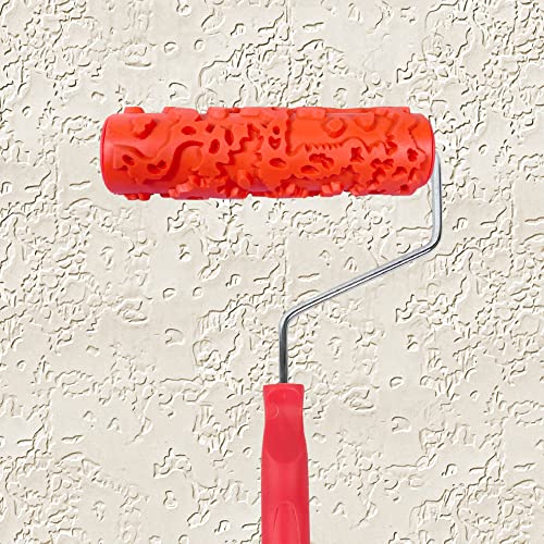 Patterned Paint Roller for Wall Decoration