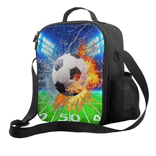 PAUSEBOLL Soccer Lunch Bag Insulated
