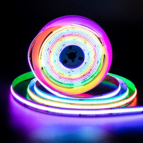 ALITOVE LED Strip Lights RGB Neon Lights 16.4ft 5m Music Sync Color  Changing Rope Light BT App Remot…See more ALITOVE LED Strip Lights RGB Neon  Lights
