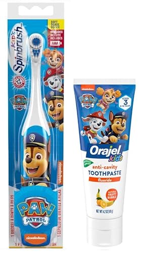 Paw Patrol Toothbrush and Toothpaste Set