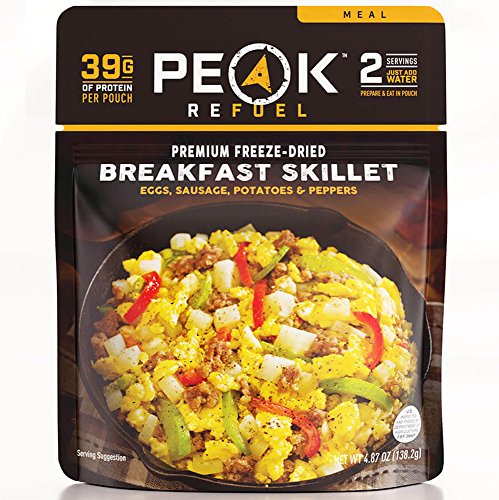 Peak Refuel Breakfast Skillet | Freeze Dried Camping Food | High Protein Meal