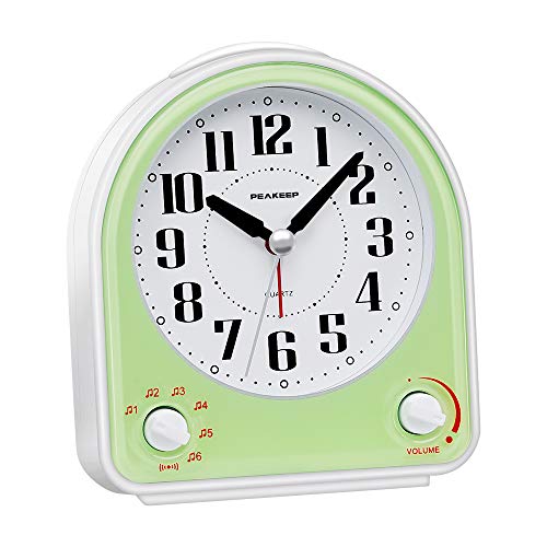Peakeep Analog Alarm Clock