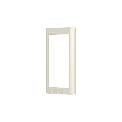 Pearl White Ring Video Doorbell Wired Faceplate
