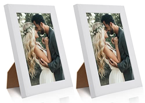 PECULA 4x6 White Picture Frame