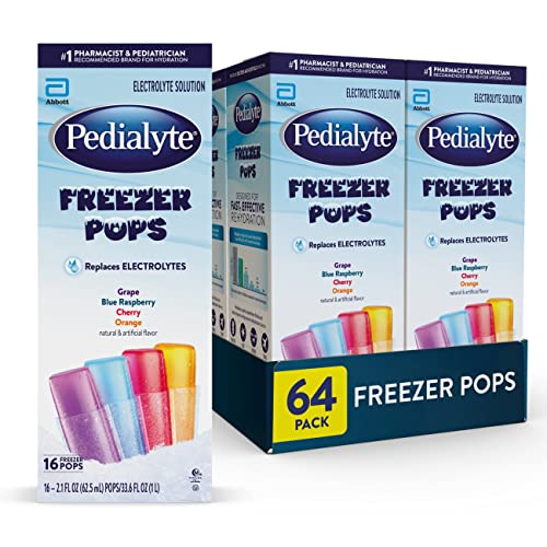 Pedialyte Electrolyte Solution Freezer Pops