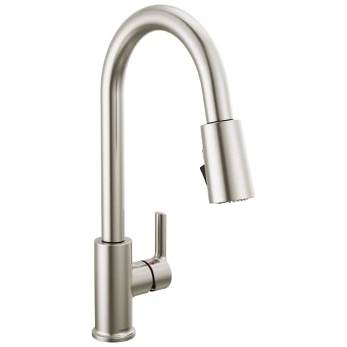 Peerless P7912LF-SS Flute Kitchen Faucet, 1.5 GPM Flow Rate, Stainless