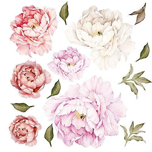 Peonies Floral Wall Decals