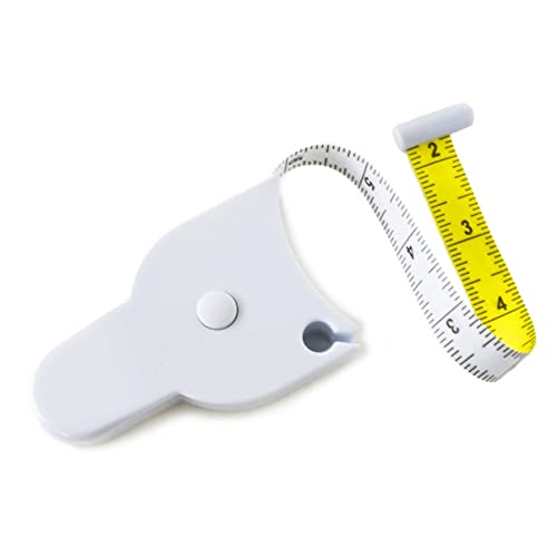Tape Measure for Body, RENPHO Smart Bluetooth Digital Measuring Tape with  Lock Hook, Retractable Function, Accurate Measurement Tape for Weight Loss