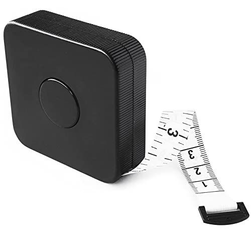Perfect Measuring Tape - Extra Long Tailor's Flexible Tape (Model SR18) Black
