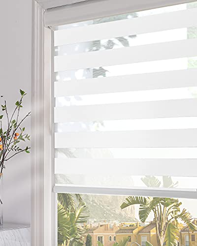 Persilux Zebra Blinds - Dual Layer Roller Sheer Shades