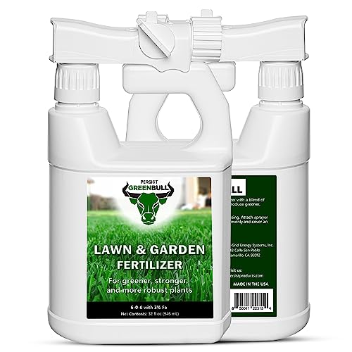 Persist Green Bull - 32oz Liquid Grass Fall Fertilizer Sprayer