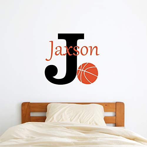 Personalized Basketball Wall Decal