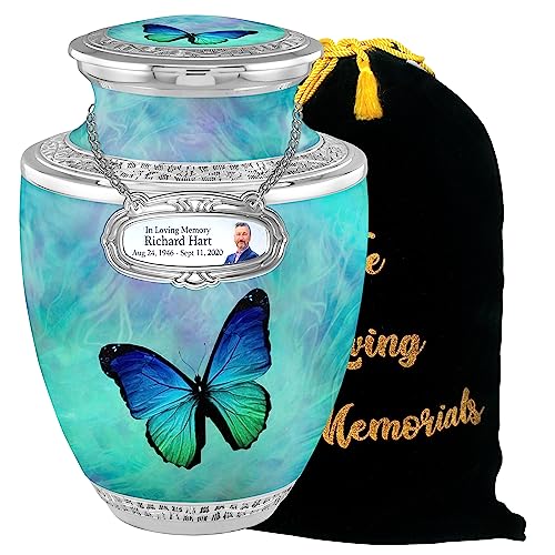Personalized Butterfly Freedom Cremation Urns