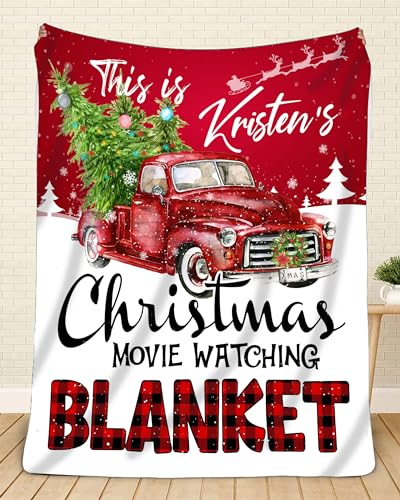 Personalized Christmas Blanket