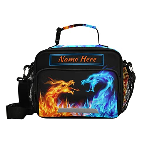Personalized Dragons Lunch Bag
