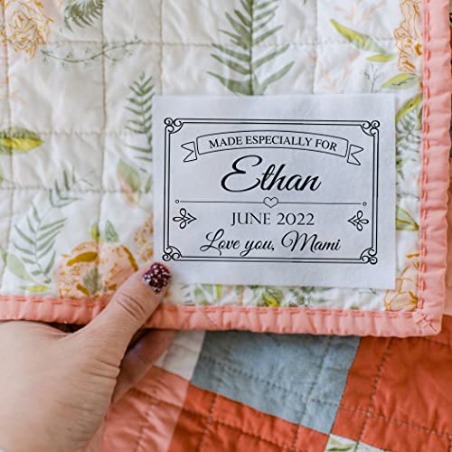 Personalized Quilt Label