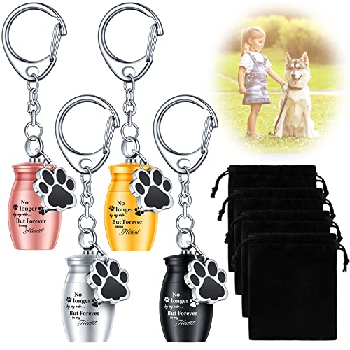 Pet Urns Keychain for Dogs Ashes Keepsake
