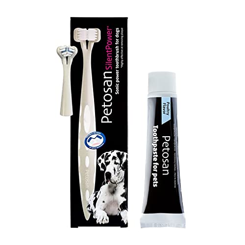 Petosan SilentPower Toothbrush for Dogs and Pets