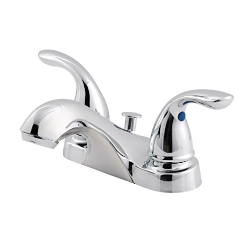 Pfister Pfirst Series 2-Handle 4" Centerset Bathroom Faucet, Chrome