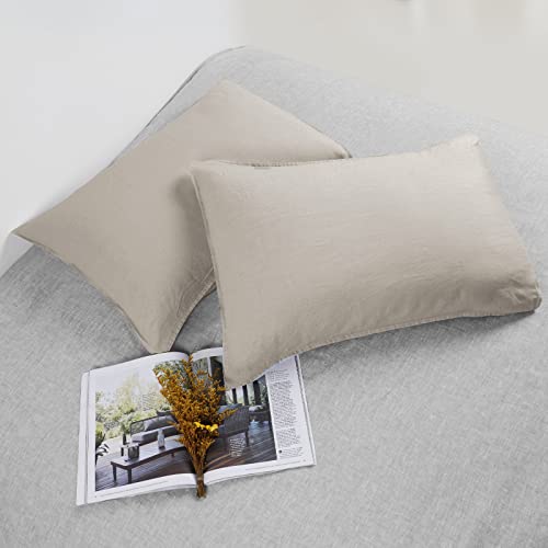 PHF Linen Pillowcases Standard Size