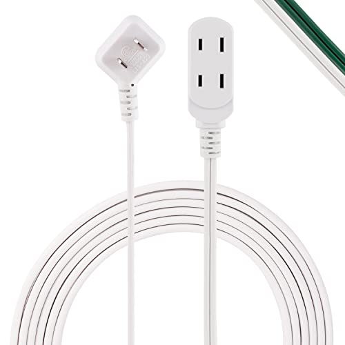 Philips 3 Outlet Extension Cord, 15 Ft Long Cord