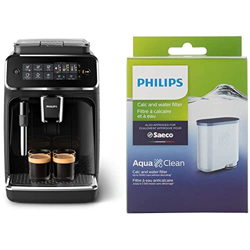 Philips 3200 Series Espresso Machine with Milk Frother and AquaClean Filter