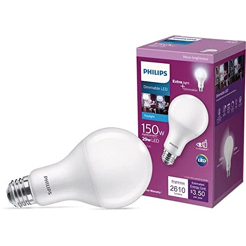 Philips A21 LED Dimmable Light Bulb