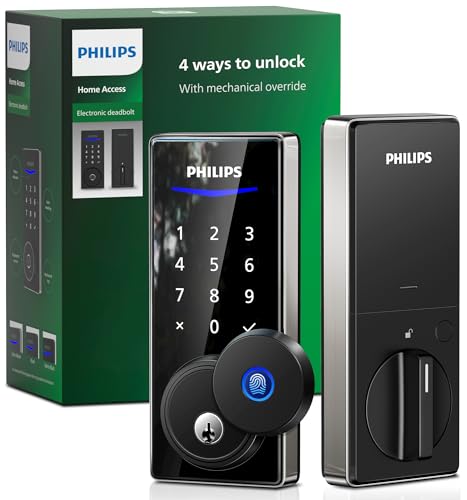 Philips Fingerprint Door Lock - Smart and Secure Keyless Entry