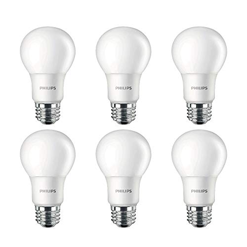 Philips LED Non-Dimmable A19 Frosted Light Bulb