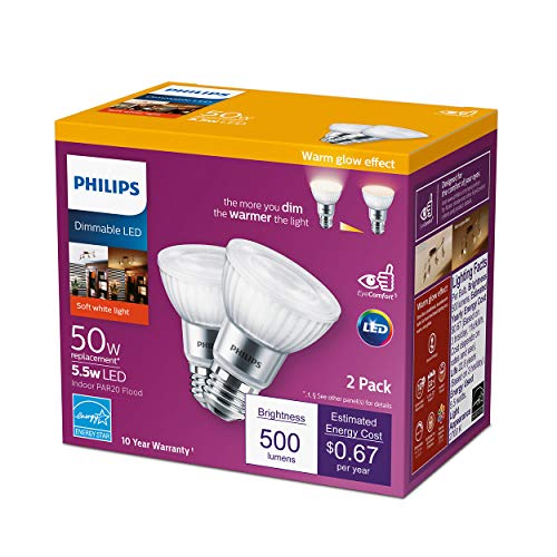 Philips LED PAR20 Spot Light Bulb