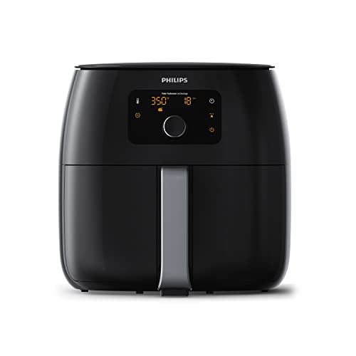 Philips Premium XXL Airfryer with Fat Removal, 3lb/7qt, Black