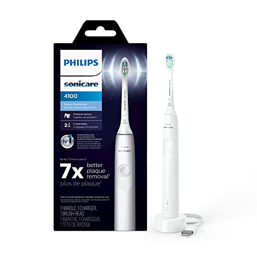 Philips Sonicare 4100 Rechargeable Power Toothbrush, White