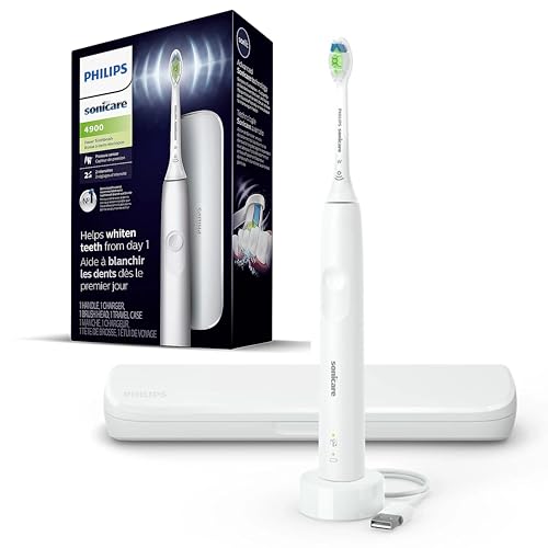 DiamondClean Rechargeable Toothbrush with Pressure Sensor, White