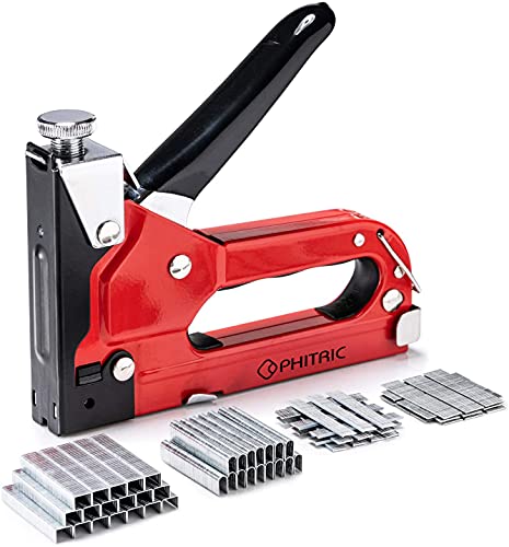 PHITRIC 4 in 1 Staple Gun with 6000 Staples