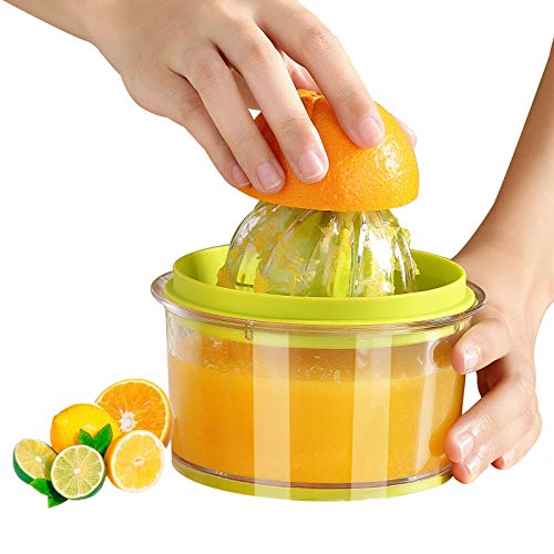 Phiwicsh Citrus Orange Juicer with Measuring Cup Grater