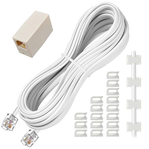Phone Extension Cord with 25 Ft Length