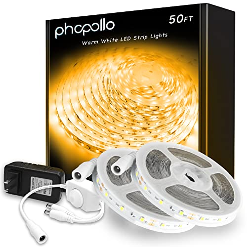 phopollo Warm White Strip Lights