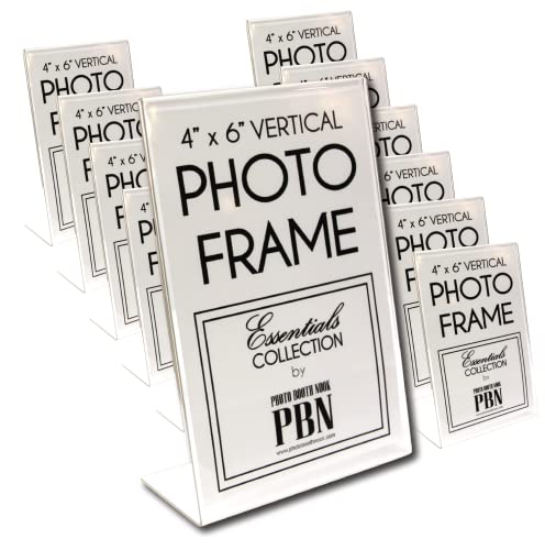 Slanted Acrylic Picture Frame Set - Wedding Party Favors