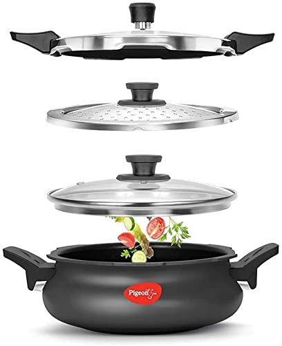Pigeon 3.2 Quart All-In-One Super Cooker - Versatile and Fast Cooking Pot